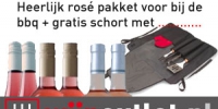 BBQ short met accessoires gratis bij Wijnoutlet.nl
