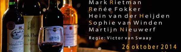 Lezing toneelstuk: wijn Lezing toneelstuk: wijn